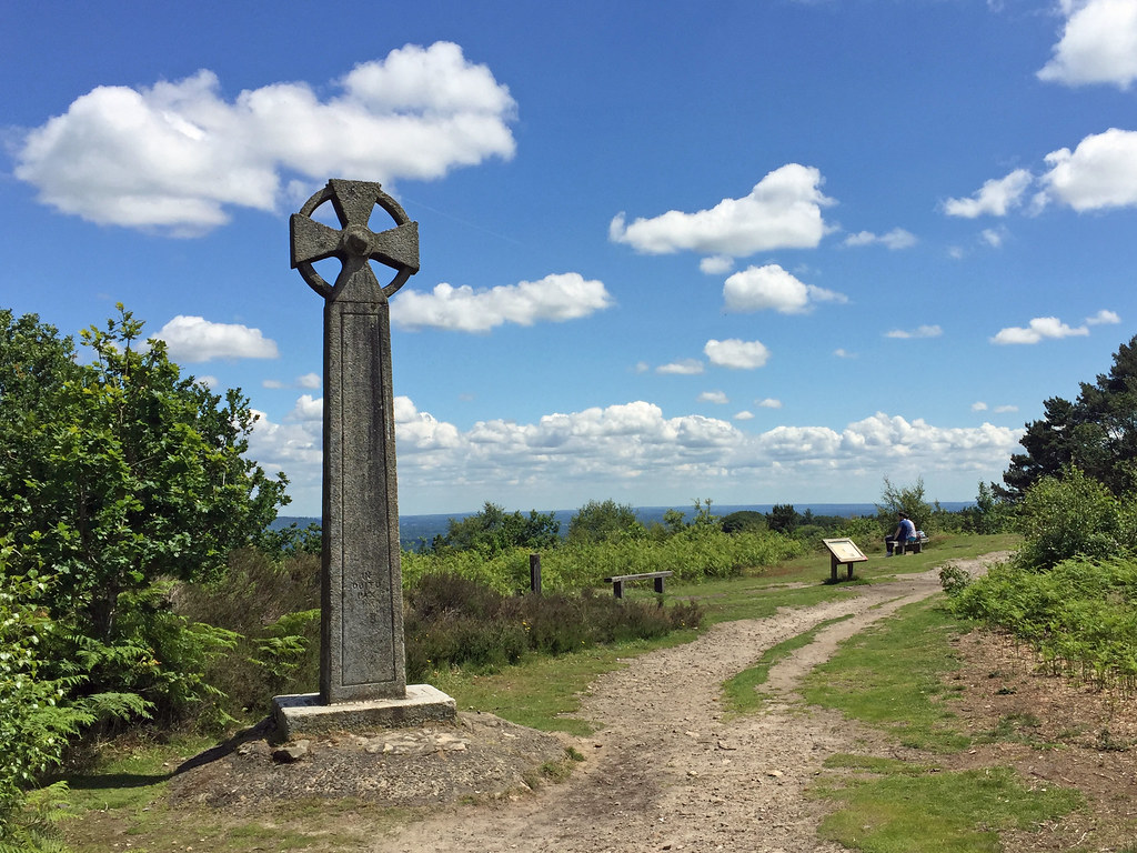 Celtic Cross Gibbet Hill, Hindhead Common diamond geezer Flickr