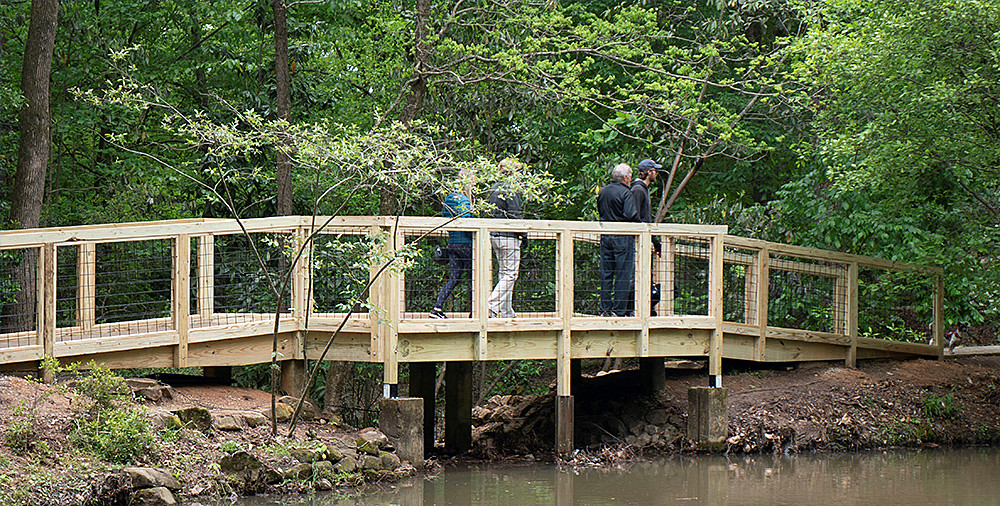 Donald E. Davis Arboretum bridge A new bridge has been ins… Flickr