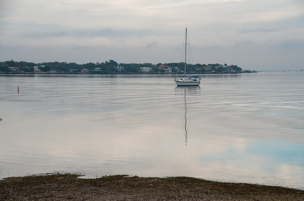 Idyllic, yacht at anchor St. Petersburg, Florida Flickr