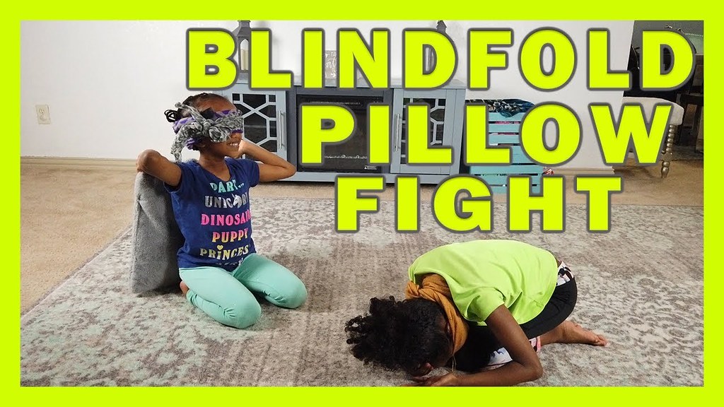 BLINDFOLD PILLOW FIGHT CHALLENGE ADAN SISTERS a photo on Flickriver
