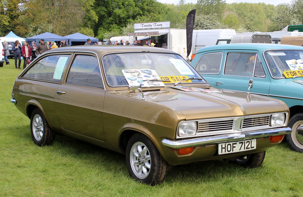 HOF 712L 1973 Vauxhall Viva estate. Seen here for sale. Nivek.Old