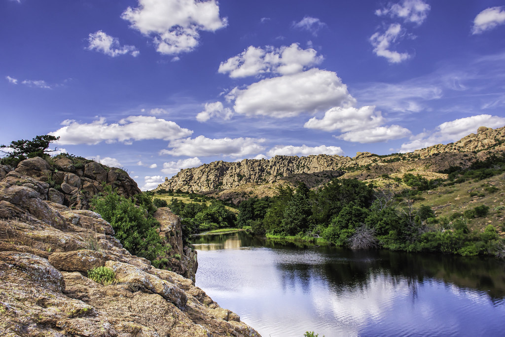Treasure Lake Wichita Mountains Wildlife Refuge. We had a … Flickr