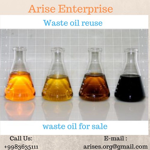 Waste oil reuse Waste oil can also be known as bio Diesel … Flickr