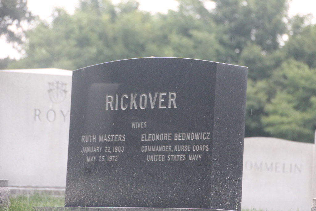 Admiral Rickover's grave Terry Ballard Flickr