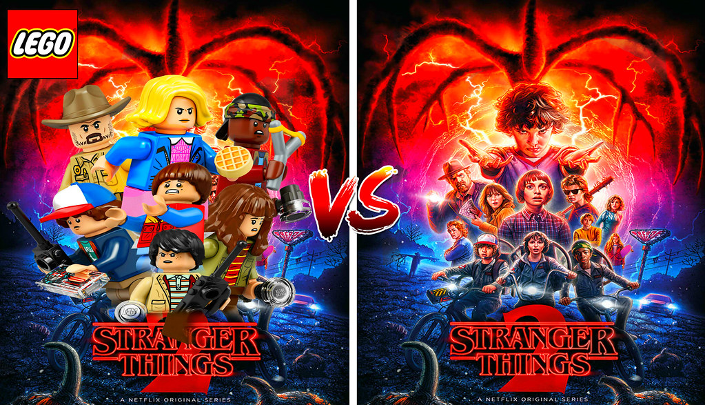 All Lego Stranger Things Minifigures !!! Lego VS Movie Flickr