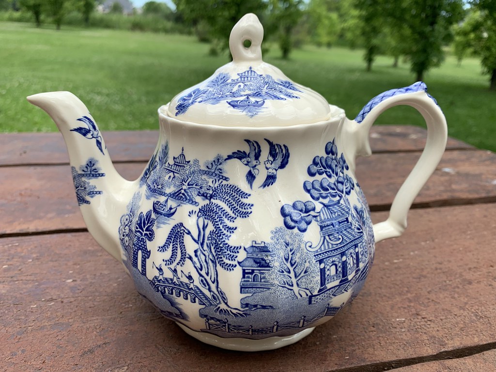 Sadler Willow teapot Made in England m20wc51 Flickr