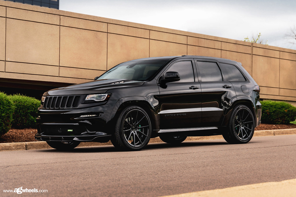 Jeep Grand Cherokee SRT M652 Gloss Black Avant Garde Wheels Flickr