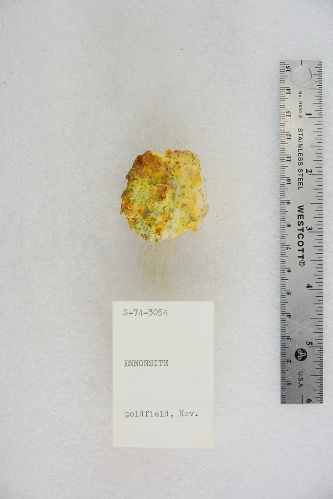 Emmonsite Goldfield Nevada, USA Pacific Museum of Earth Flickr