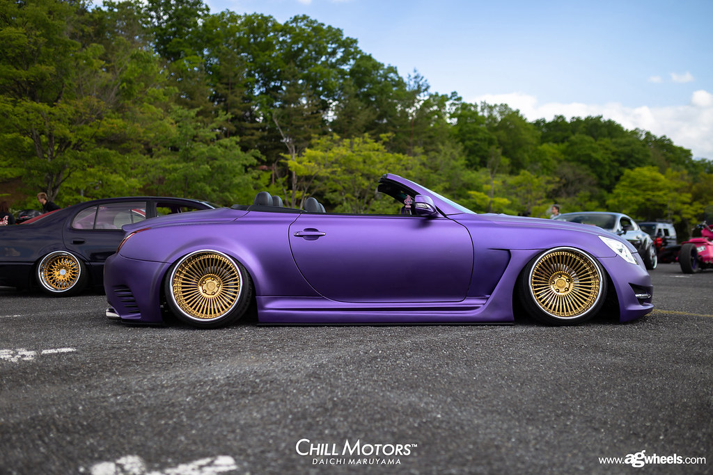 Lexus SC430 F452 Polished 24KT Gold Avant Garde Wheels Flickr