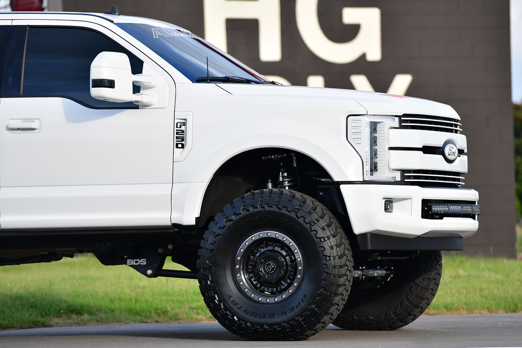 Ford F250 on Black Rhino Abrams AT MT off road wheels rims 09 a