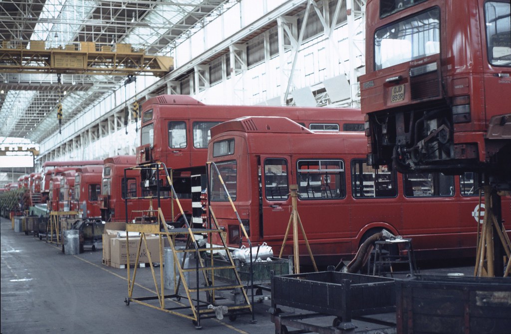 Aldenham Bus Overhaul Works Probably a safe bet that the c… Flickr