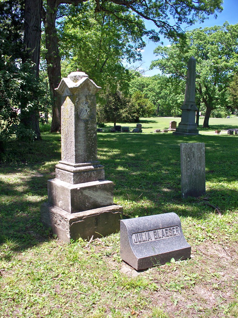 Julia Schiek GallBlaeser, 18281911 St. John's Cemetery, … Flickr