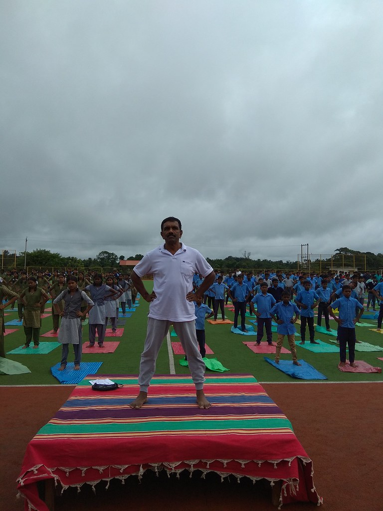International Yoga Day Ponnampet Ramakrishna Math and Ramakrishna Mission Belur Math Flickr