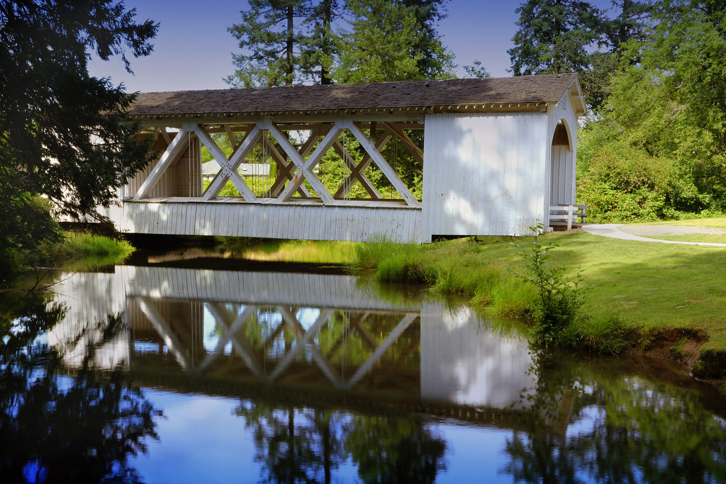 StaytonJordan Bridge Located in Stayton, Oregon, this is … Flickr