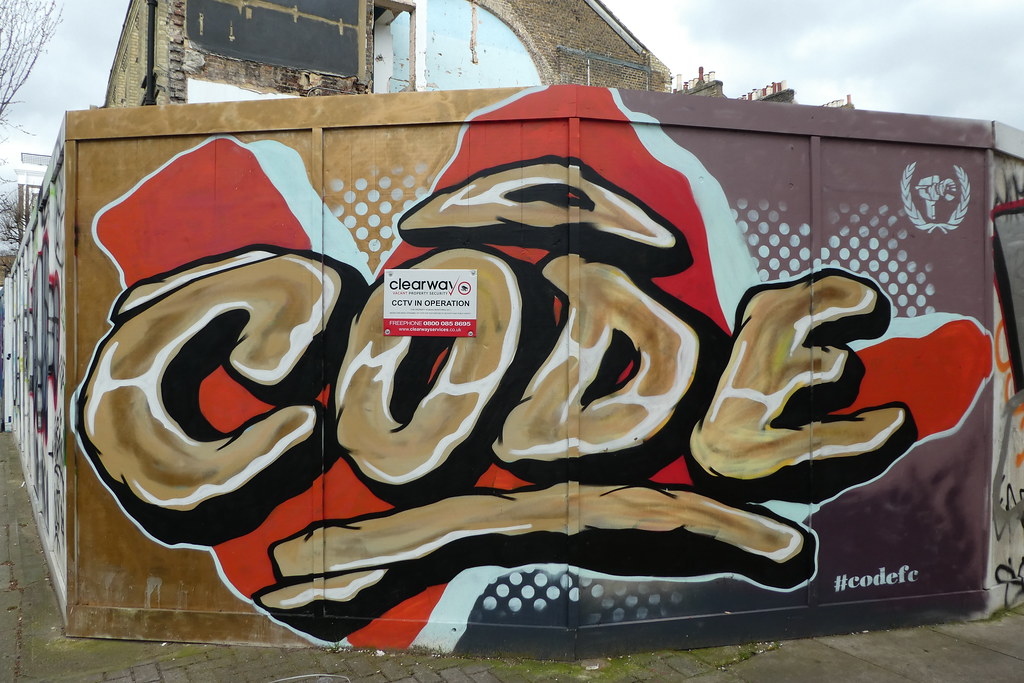 Code graffiti, Portobello duncan cumming Flickr