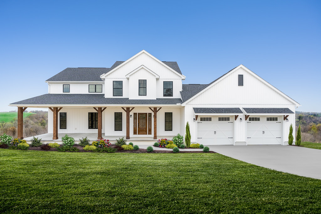 Columbia Farmhouse Rayland, OH 2528 Wayne Homes Flickr