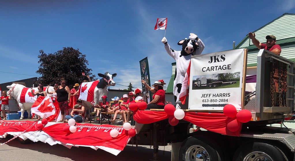 Canada Day Parade Shawville Quebec, 2019 Ross Dunn Flickr