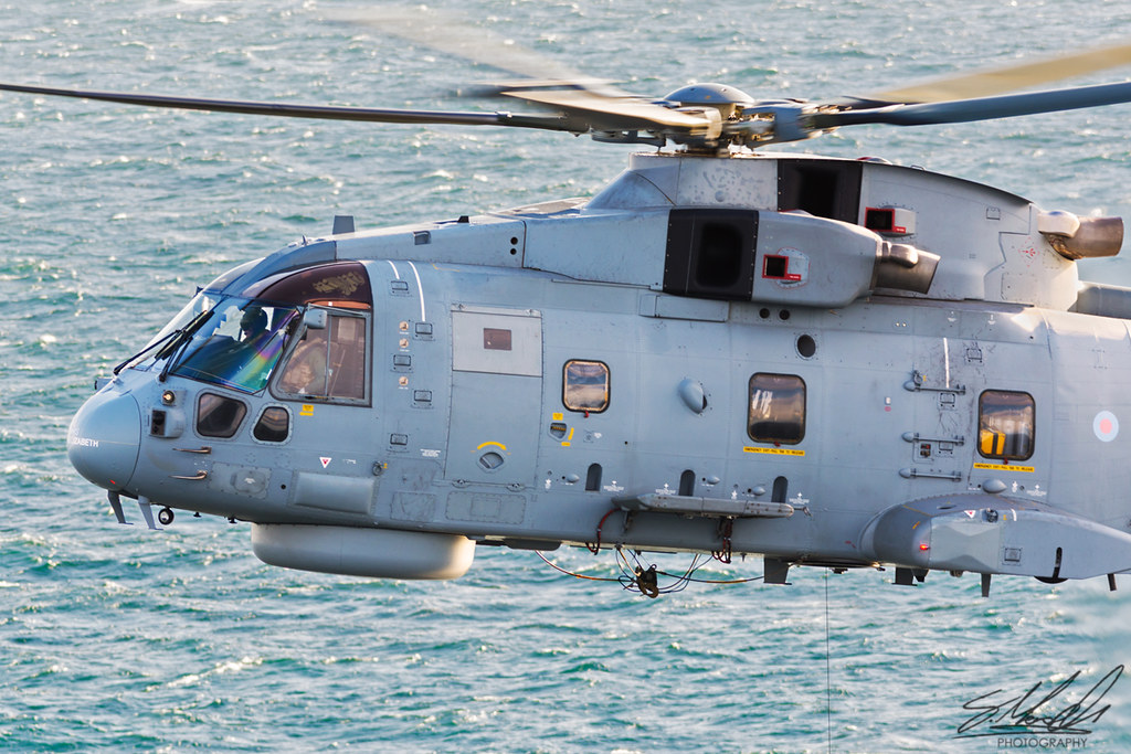 820NAS Ex Joint Warrior 191 Royal Navy Merlin HM2 Helicop… Flickr