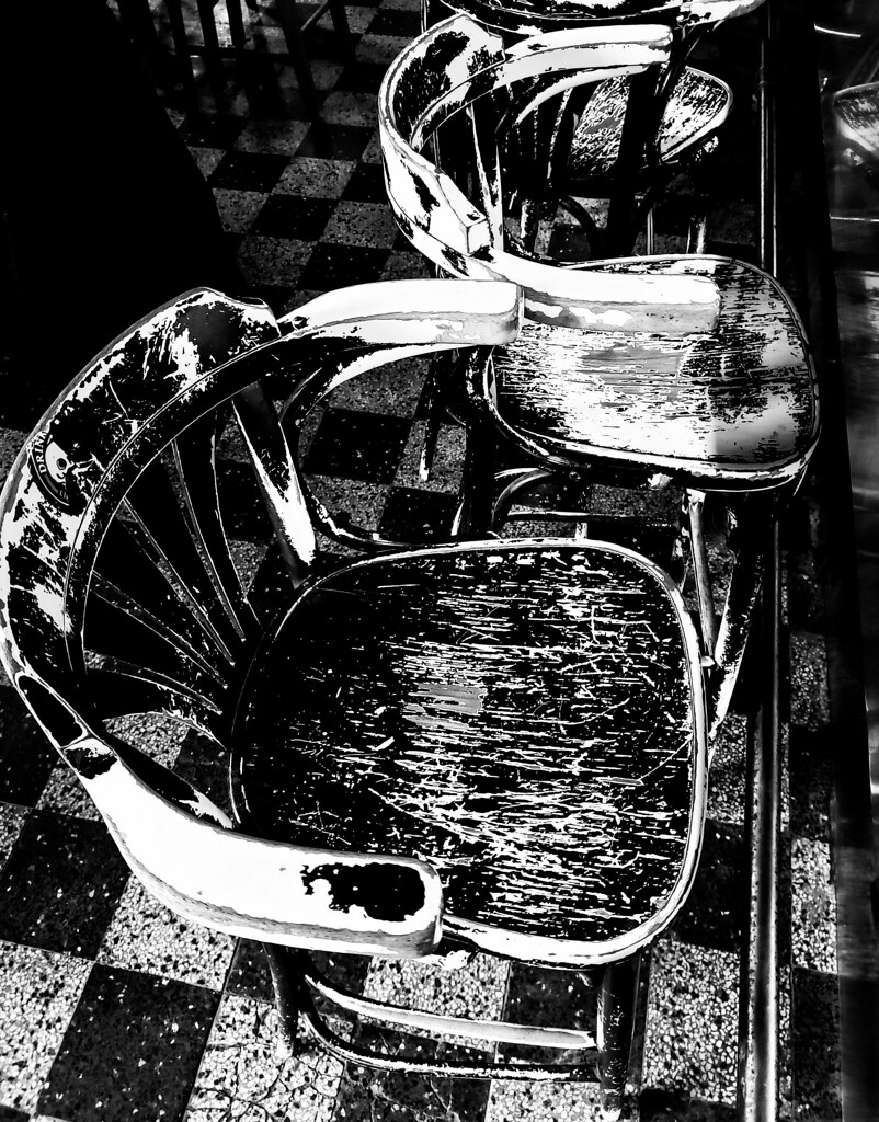 Old Bar Chairs You are free to Share — copy and redistrib… Flickr