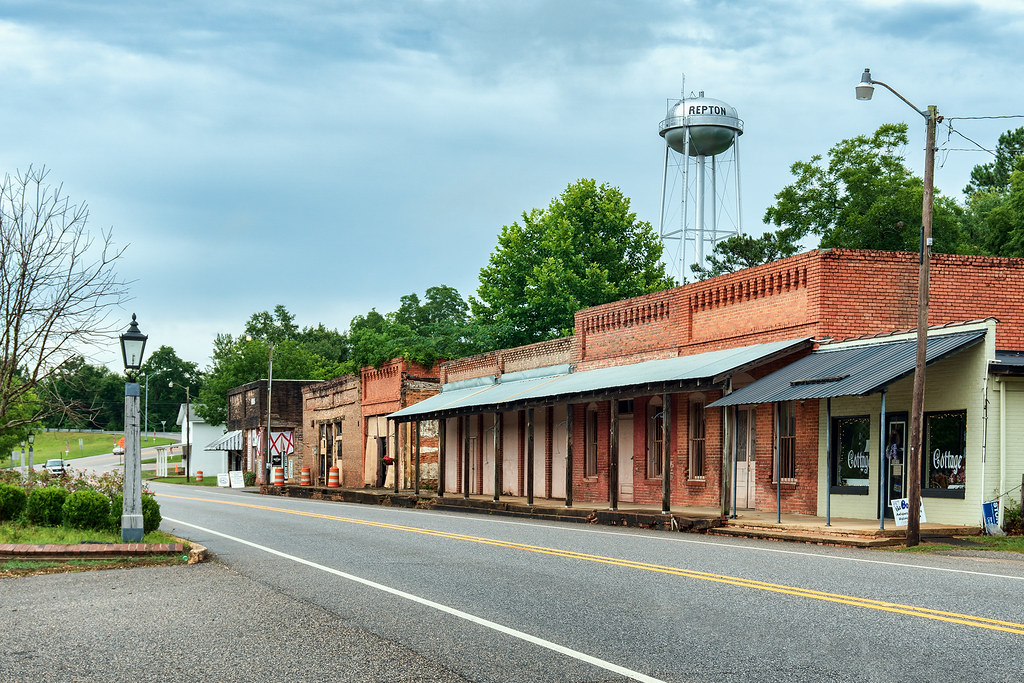 Sad Looking Downtown Repton Like many small towns, downtow… Flickr