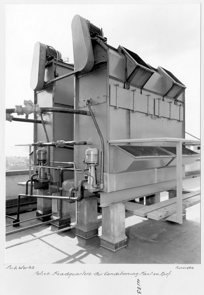 A vintage air conditioning plant A vintage air conditionin… Flickr