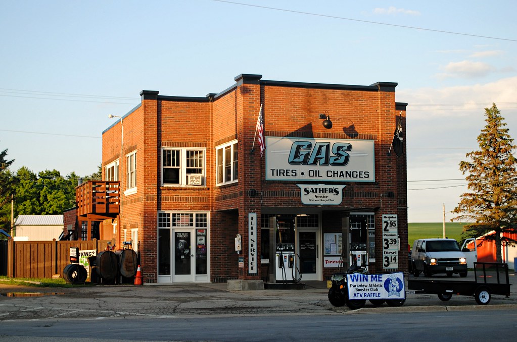 Sather's Service Station Orfordville, Wisconsin Cragin Spring Flickr