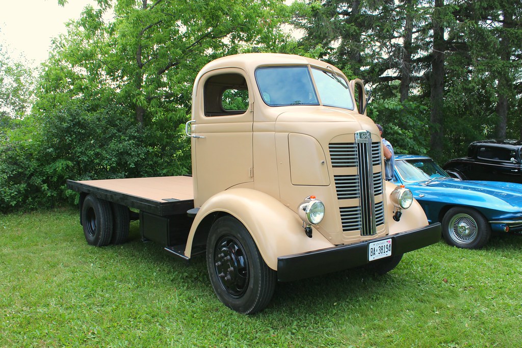1938 GMC COE flat bed truck Richard Spiegelman Flickr