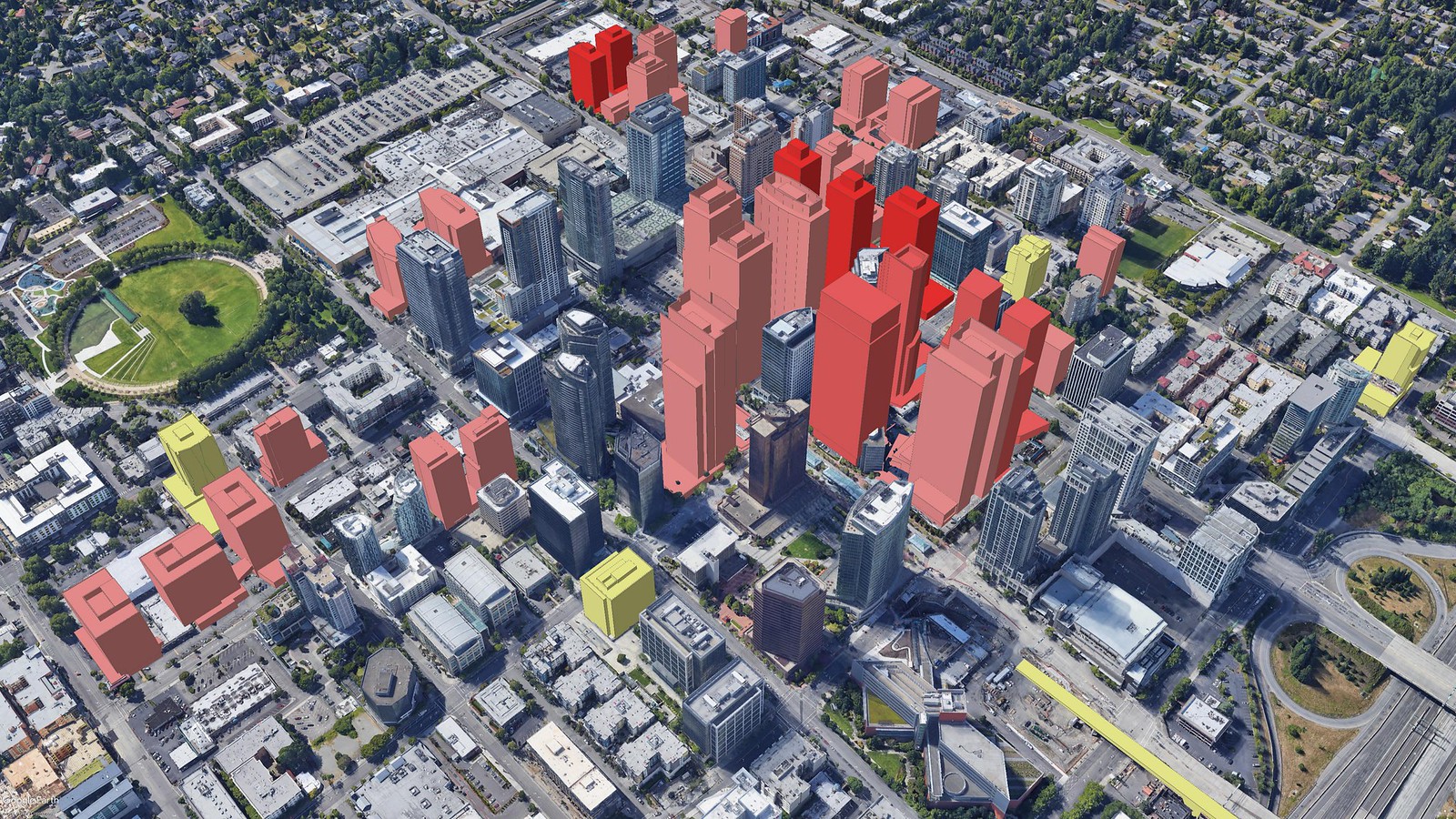 BELLEVUE Amazon Bellevue 600 (600 108th Ave) 43 Stories 600 feet