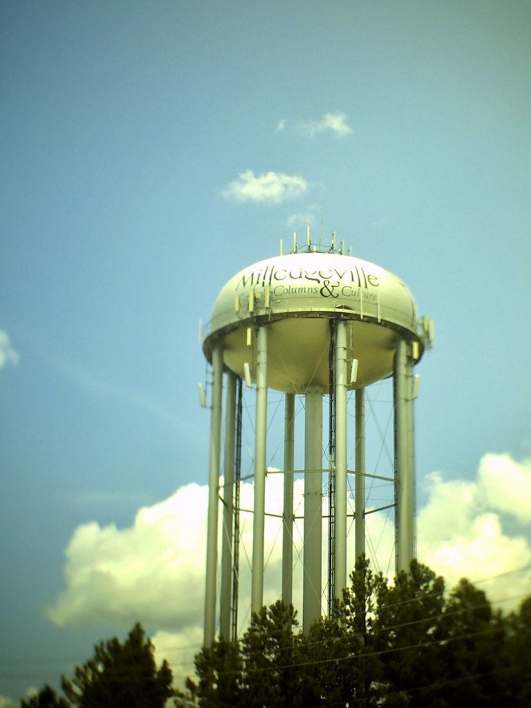 Milledgeville, GA Water Tower fullcirclepiece Flickr