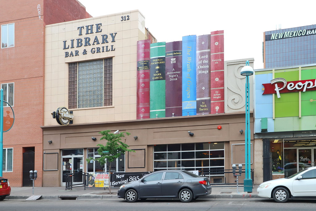 The Library Bar and Grill in Albuquerque Route 66 7.5.2019… Flickr