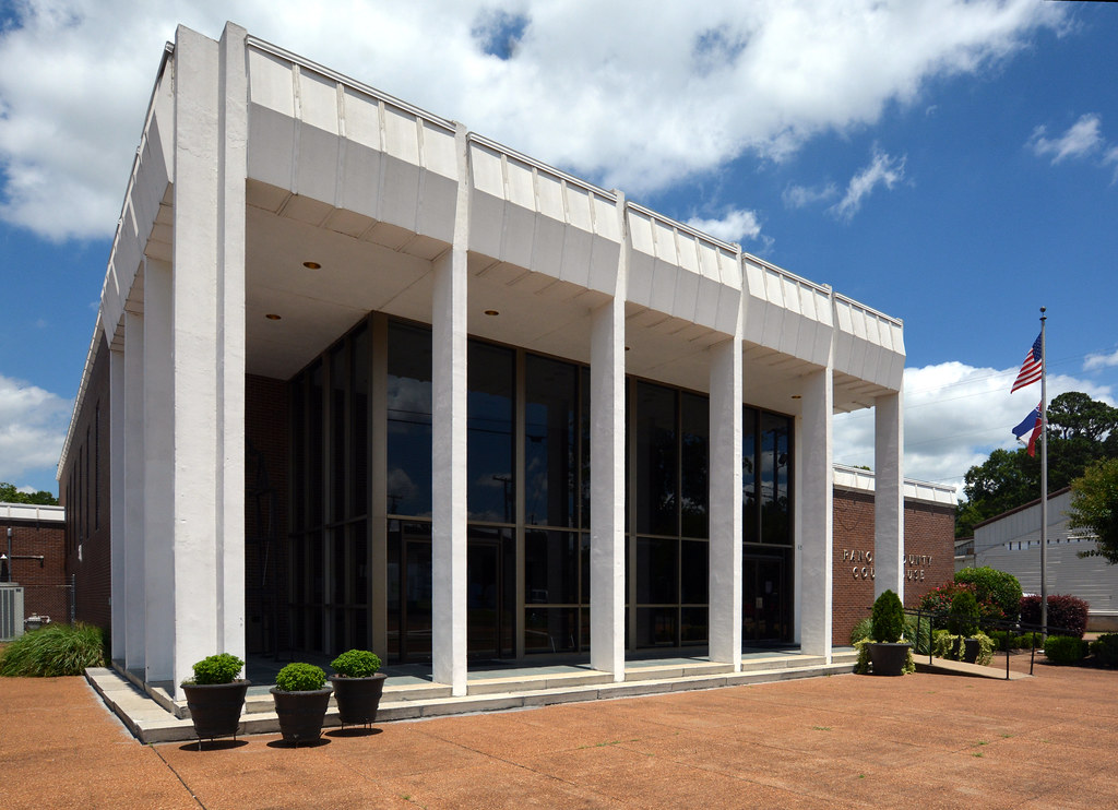 Panola County Courthouse Batesville, Mississippi 1967. P… Flickr