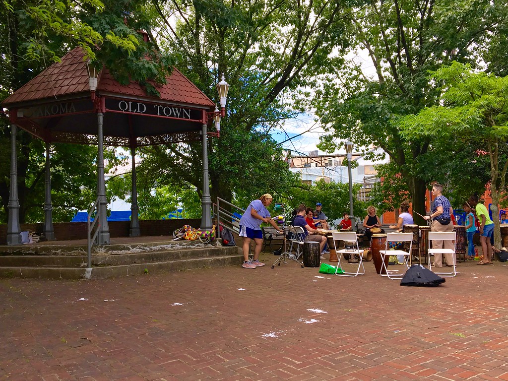 Drum Circle Drum Circle, PopUp Events, Takoma Urban Park,… Flickr