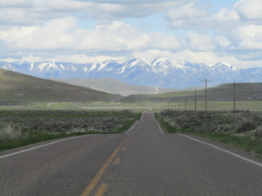 Box Elder County, Utah Route 83 looking east towards the W… Flickr