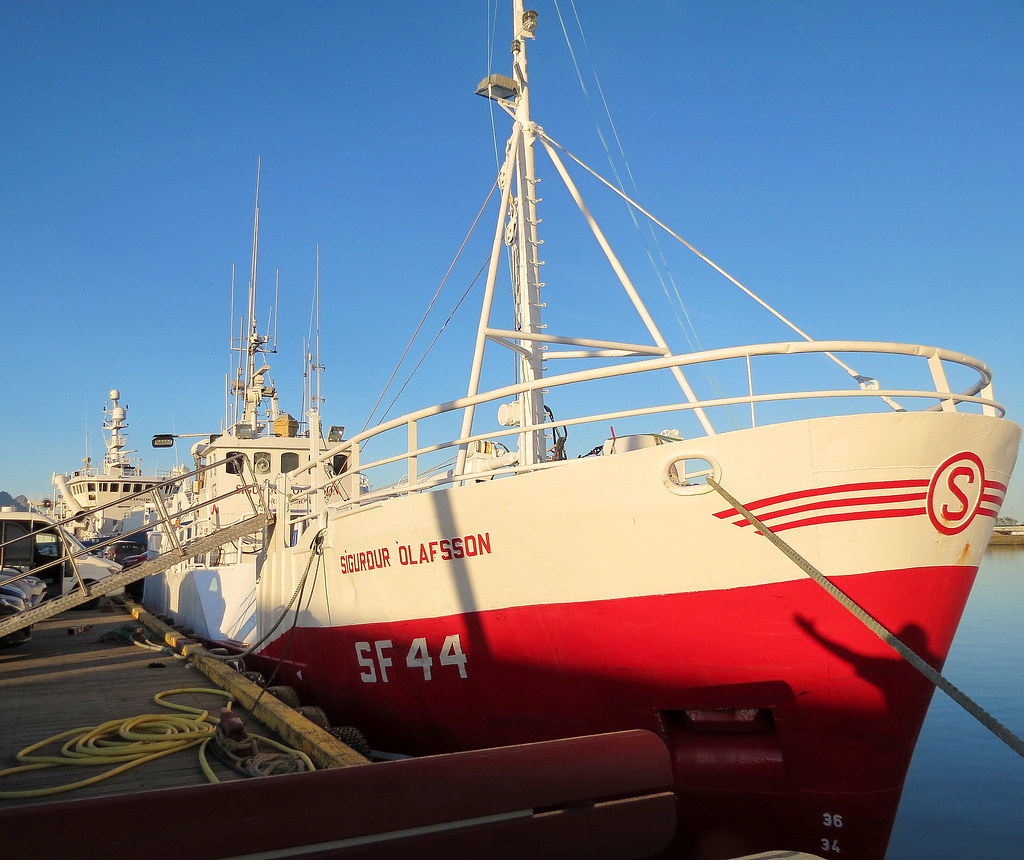 Boat that caught our langoustine Lobster boat, immediately… Flickr
