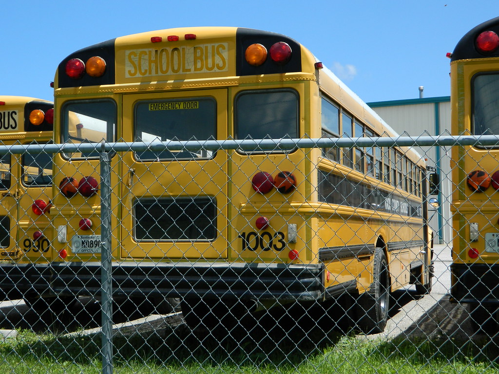 Knox County Schools 1003 Bus lot Barbourville, KY Flickr