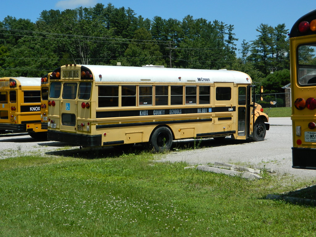 Knox County Schools 9811 (2) Bus lot Barbourville, KY Flickr