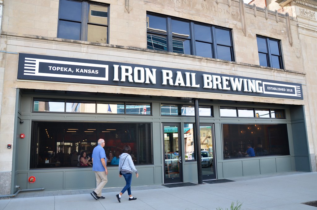 Iron Rail Brewing A brewpub in downtown Topeka, Kansas. Joe