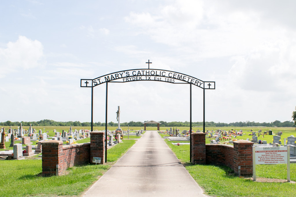 Frydek Catholic Cemetery, Frydek, Texas 1906221602 Flickr