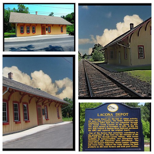 Lacona New York Lacona Railroad Station and Depot Hist… Flickr
