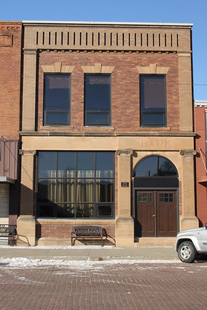 Bank Building Wakefield, NE The building received a rece… Flickr