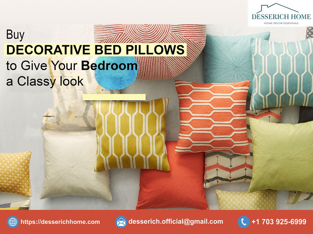 Buy Beautifully Designed Bed Pillow Online With decorated … Flickr
