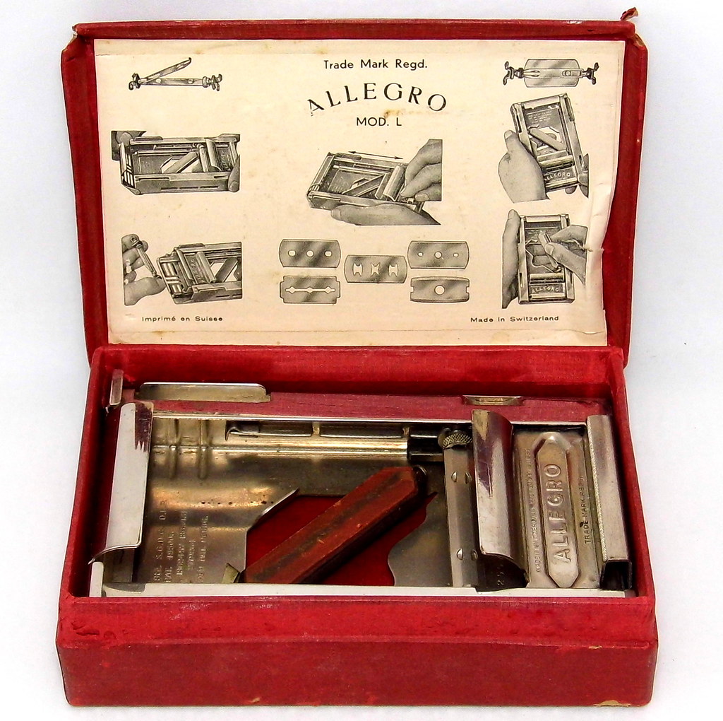 Vintage Allegro Model L Razor Blade Sharpener, A LongLive… Flickr