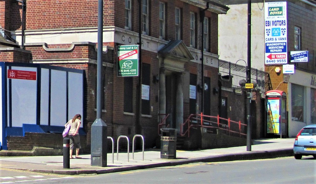 Court House. High Street corner Normandy Avenue. Terry