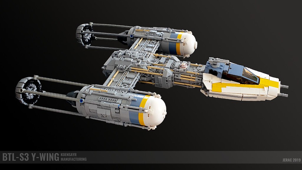 BTLS3 YWing Bomber Last ship of original Rebel Alliance … Flickr