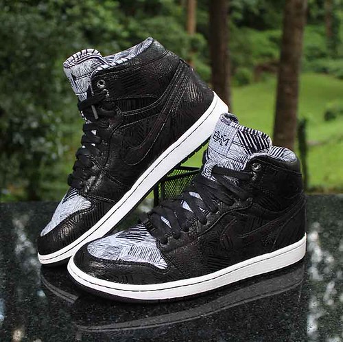 Nike Air Jordan 1 Retro High BHM Men’s Size 10.5 Black Whi… Flickr