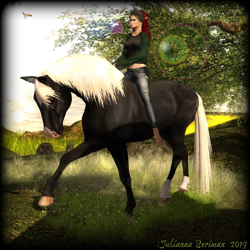 water horse riding horse FabFree Fabulously Free in SL