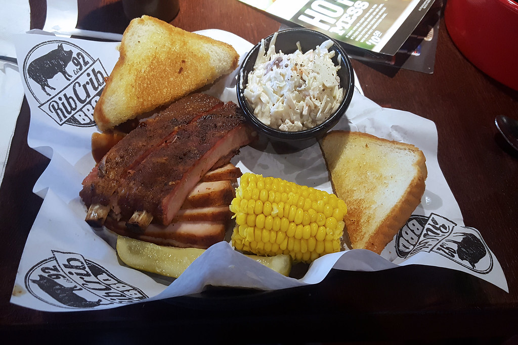 Dinner At The Rib Crib In Wichita Falls, Texas. BarBQue … Flickr