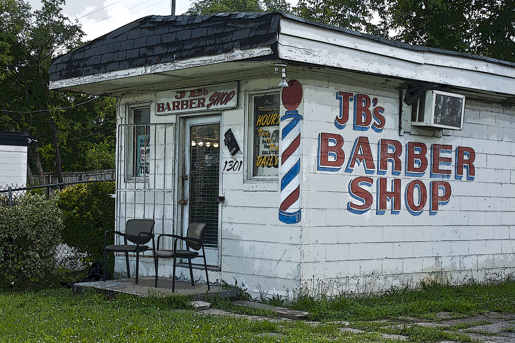 JB's Barber Shop, Nashville, TN. Jac Malloy Flickr