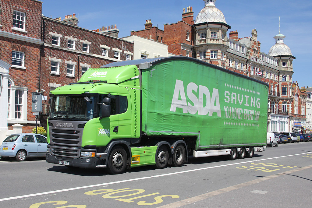 Asda FP65 OFY Asda FP65 OFY Scania G410 LA. Weymouth Espla… John