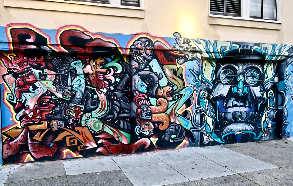 Street Art, San Francisco, CA Street art in San Francisco,… Flickr